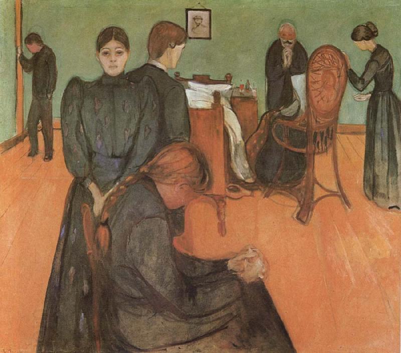 Edvard Munch The Death in the sickroom